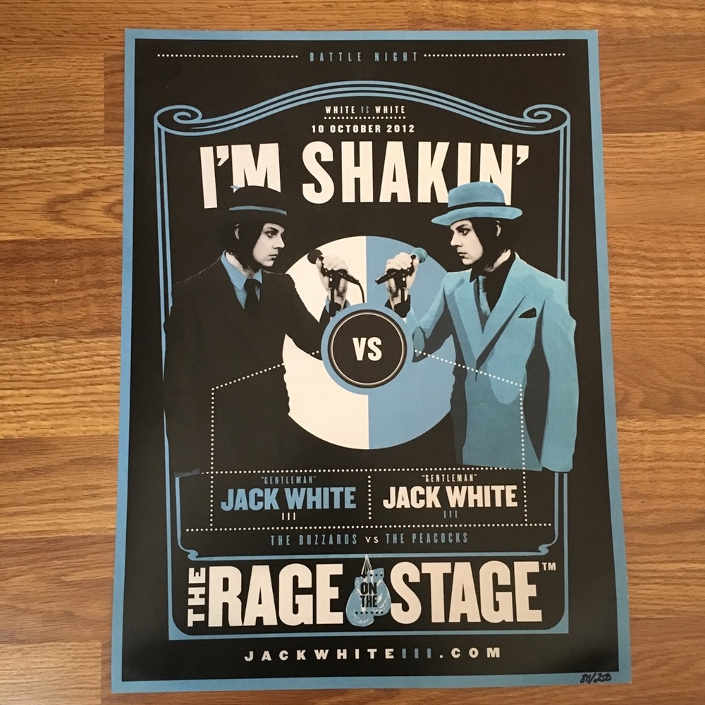 RARE Jack White Band Poster